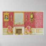 Design for a salon at rue Fortunee posters