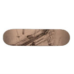 Design for an enormous crossbow skate decks