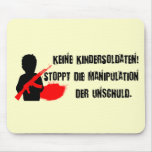 Design für Kinderrechte: Keine Kindersoldaten! Mouse Pad