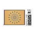 Design inspired by India stamp