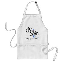 Design is... (blue) aprons