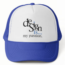 Design is... (blue) mesh hats
