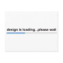 design is loading postcards