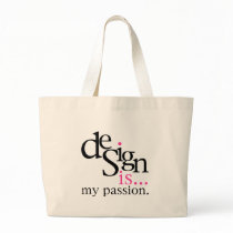 Design is... (pink) tote bags