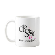 Design is... (pink) coffee mugs
