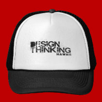 Design Thinking Hawaii Skate Logo hats