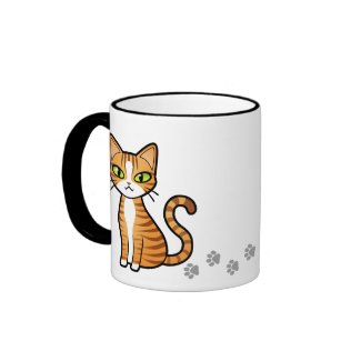 Design Your Own Cartoon Cat Mug