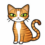 Design Your Own Cartoon Cat Photo Cutouts
