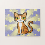 Design Your Own Cartoon Cat Jigsaw Puzzle