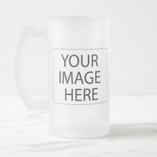 Design Your Own Custom Gifts - Blank Beer Mugs