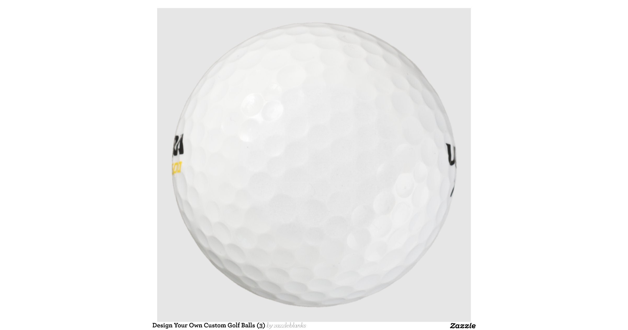 Custom Wilson Ultra 500 Distance Golf Ball Zazzle