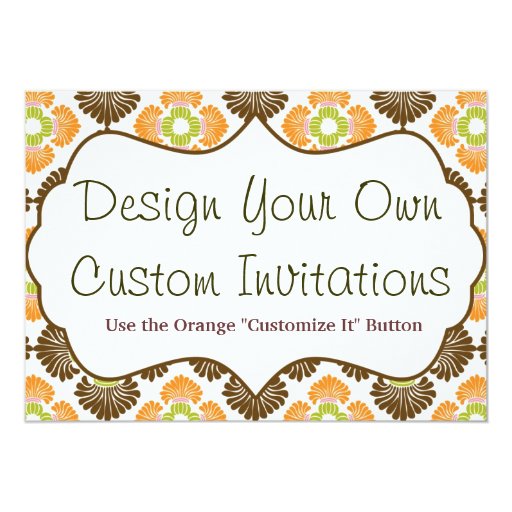 design your own custom personalized invitations zazzle design and print your own invitations