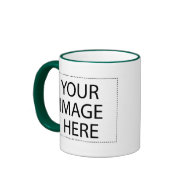Design Your Own Custom Printed Coffee Mug Green