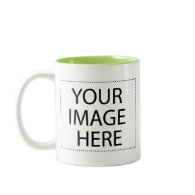 Design Your Own Custom Printed Coffee Mug Green