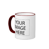 Design Your Own Custom Printed Coffee Mug Maroon