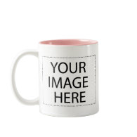 Design Your Own Custom Printed Coffee Mug Pink
