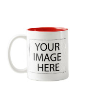 Design Your Own Custom Printed Coffee Mug Red