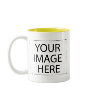 Design Your Own Custom Printed Coffee Mug Yellow