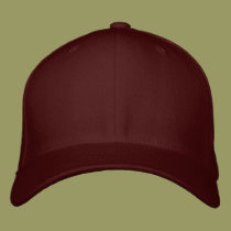 Design Your Own Embroidered Cap - Maroon embroidered hats