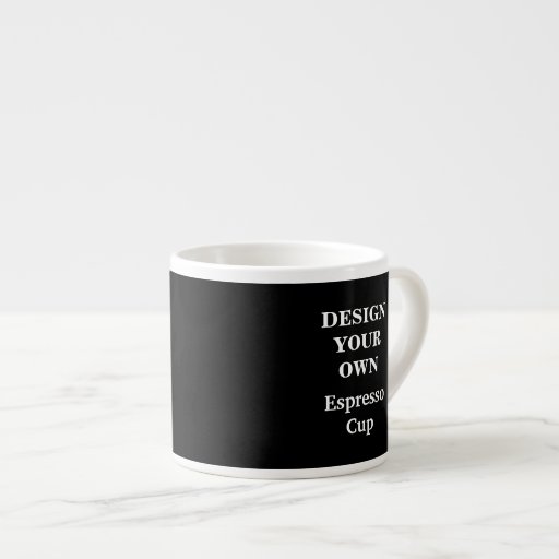 design your own espresso cup black zazzle design your own espresso cup black zazzle