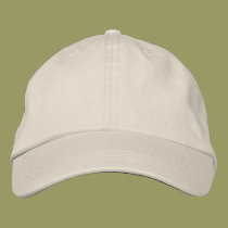 Design Your Own Hat (Stone) embroidered hats