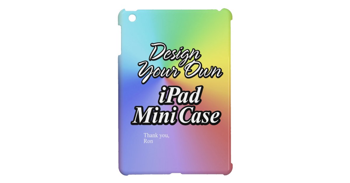 Design Your Own iPad Mini Case Zazzle
