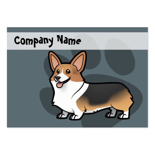Design Your Own Pet Business Card Template (front side)