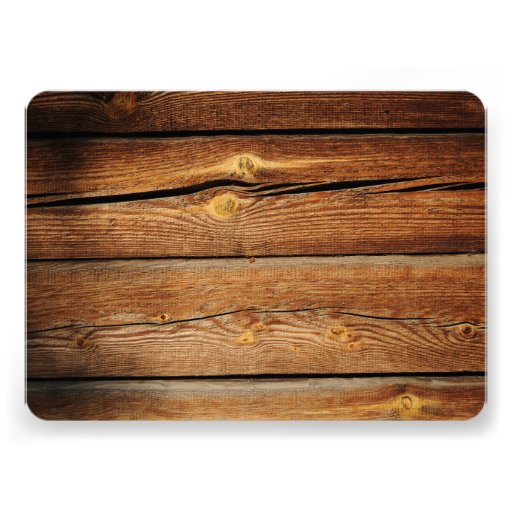 Design Your Own Rustic Wood Invitations