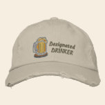 Designated Drinker embroidered hats