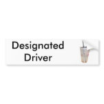 Designated Driver Bumper Sticker