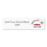 Designated Driver Bumper Sticker