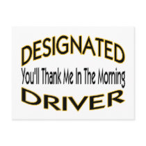 Designated Driver postcards by goldnsun Designated Driver postcards