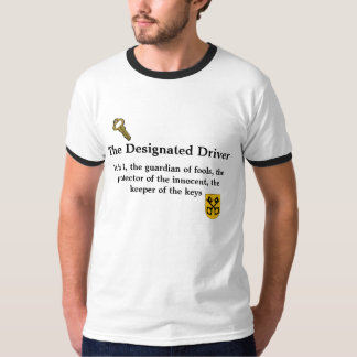 designated driver t shirt dog on horse