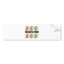 Designated Drunk bumper stickers