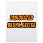 Designated Drunk Driver Letterhead