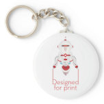 Designed for Print keychains