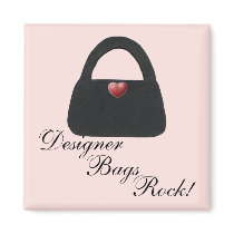 Designer Bags magnet by seashell2 Designer Bags magnet