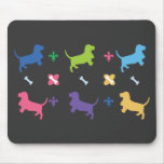 Designer Basset Hound Mousepad