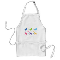 Designer Bernese Mountain Dog Print Aprons