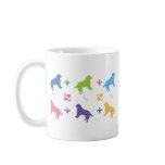 Designer Bernese Mountain Dog Print mugs