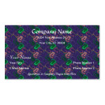 Designer Blue Green Faux Finish Business Cards