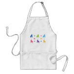 Designer Boston Terrier aprons