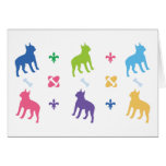 Designer Boston Terrier cards