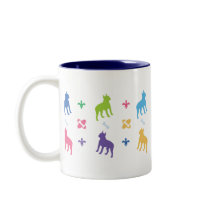 Designer Boston Terrier Mugs