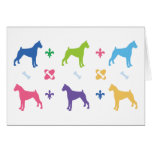 Designer Boxer Print cards