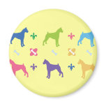 Designer Boxer Print Fridge Magnets