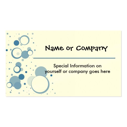 Designer Busines or Profile Cards Business Card