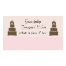 Designer Cakes Business Card