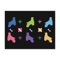 Designer Cocker Spaniel Postcard