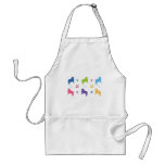 Designer Collie Print aprons